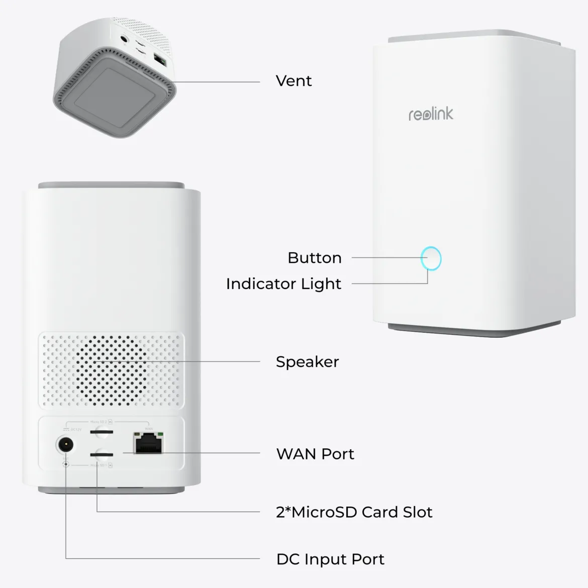 Reolink Home Hub trådløs sikkerhedscentral