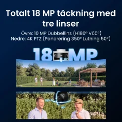Reolink OMVI 3i PoE-kamera med panorama og 4K PT-zoom