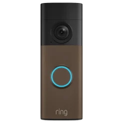 Ring Battery Video Doorbell, Retinal 2K, Matte Mocha