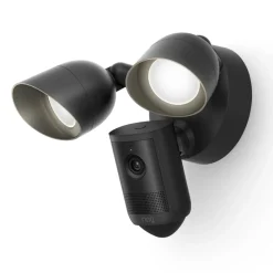 Ring Floodlight Cam Pro overvågningskamera Retinal 2K, Sort