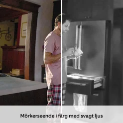 Ring Indoor Camera Plus - Retinal 2K overvågningskamera, Sort