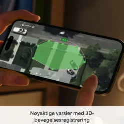 Ring Outdoor Cam Pro Plug-in - Retinal 4K overvågningskamera, Sort