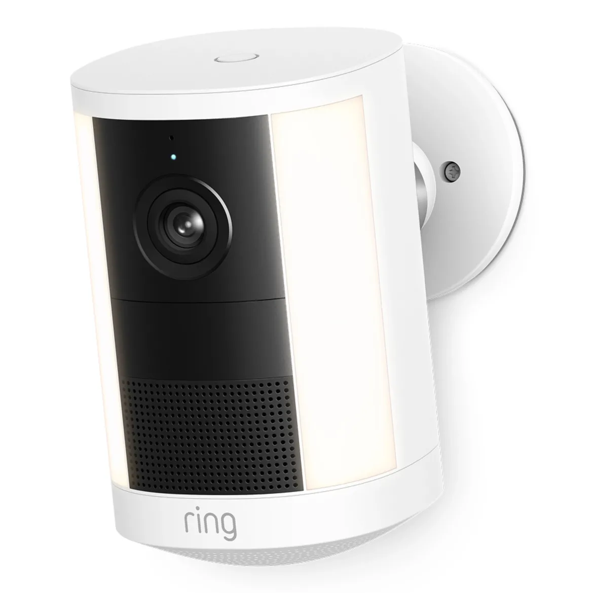 Ring Spotlight Cam Battery (2nd Gen) trådløst overvågningskamera, Hvid