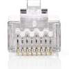 RJ45 Modularstik til Solid Cat 6 STP kabel - 10 stk.