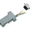 RJ45 til DB9-stikadapter