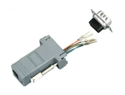 RJ45 til DB9-stikadapter