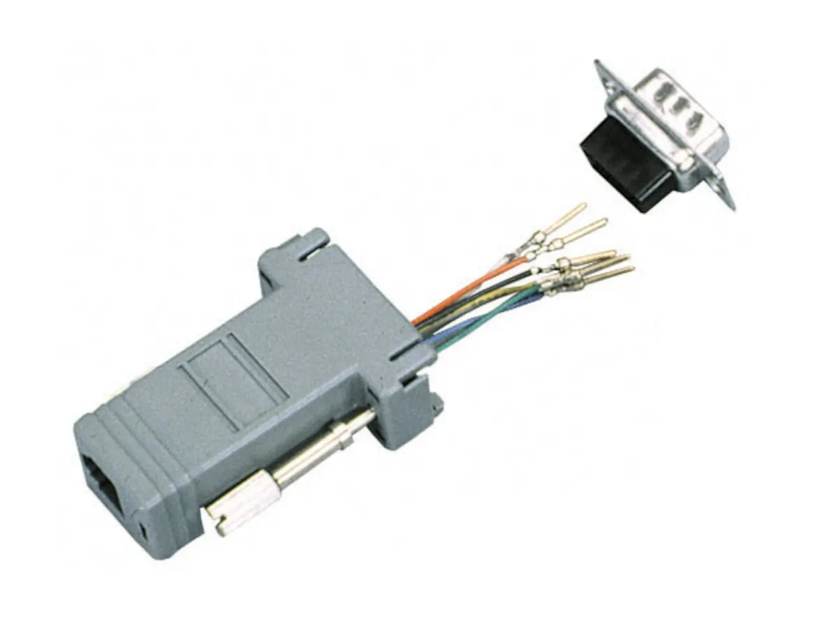 RJ45 til DB9-stikadapter