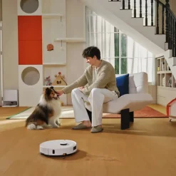 Roborock Qrevo 2 Pro robotstøvsuger med moppefunktion, Hvid