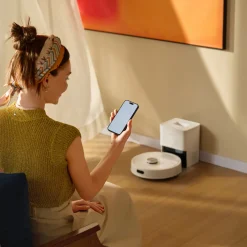 Roborock Q7 TF+ Robotstøvsuger med ladestation - Hvid