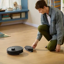 Roborock Q7 TF+ Robotstøvsuger med ladestation - Sort