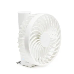 Rubicson bærbar ventilator med genopladeligt batteri.