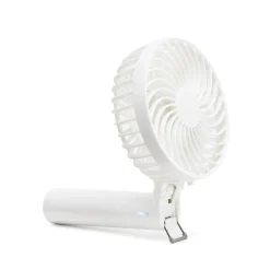 Rubicson bærbar ventilator med genopladeligt batteri.