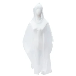 Rubicson Gennemsigtig regnponcho 130x100 cm