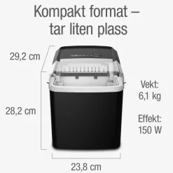 Rubicson Ismaskine - isterninger på ingen tid