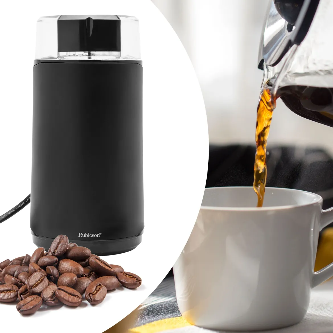 Rubicson Kaffe- og kryddemølle
