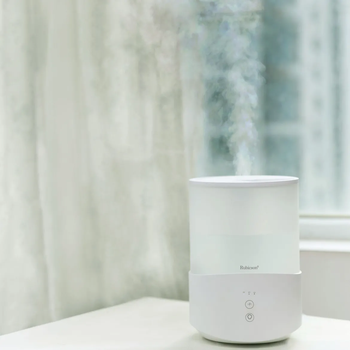 Rubicson Luftfugter med timer og stemningsbelysning 2,5 L