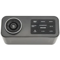Rubicson Projektorur med alarm og FM-radio