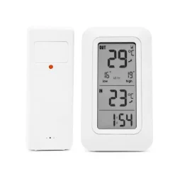 Rubicson Trådløs termometer til indendørs og udendørs temperaturer