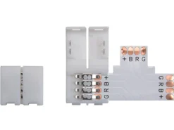 Samlemuffe til 10 mm RGB LED-stripe.