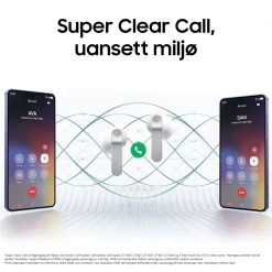 Samsung Galaxy Buds4 - Hvid