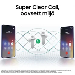 Samsung Galaxy Buds4 - Hvid