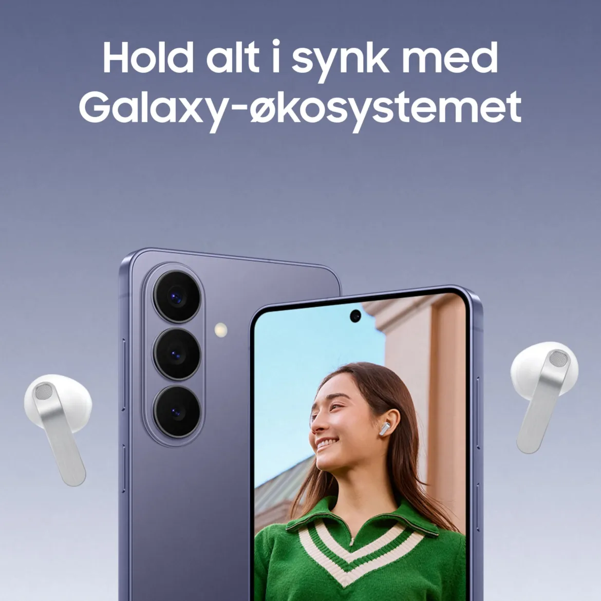 Samsung Galaxy Buds4 - Hvid