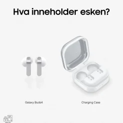 Samsung Galaxy Buds4 - Hvid