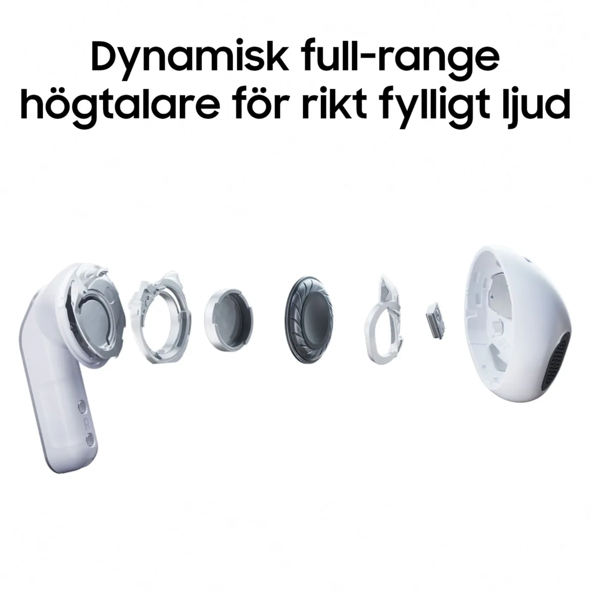 Samsung Galaxy Buds4 - Hvid