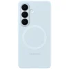 Samsung Galaxy S26 Silikone Magnet Etui - Himmelblå