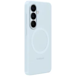 Samsung Galaxy S26 Silikone Magnet Etui - Himmelblå