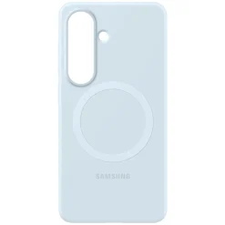 Samsung Galaxy S26 Silikone Magnet Etui - Himmelblå