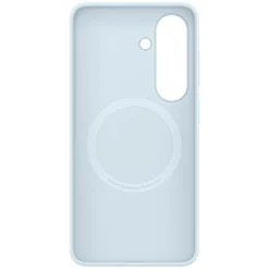 Samsung Galaxy S26 Silikone Magnet Etui - Himmelblå