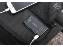 Sandberg Solar Powerbank - 2x USB-A+USB-C - 10000 mAh