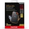 Sandisk Bærbar SSD Extreme PRO - 2 TB