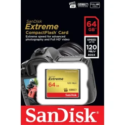 Sandisk Ekstremt CF-kort - 64 GB