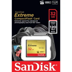 Sandisk Ekstremt CF-kort - 32 GB