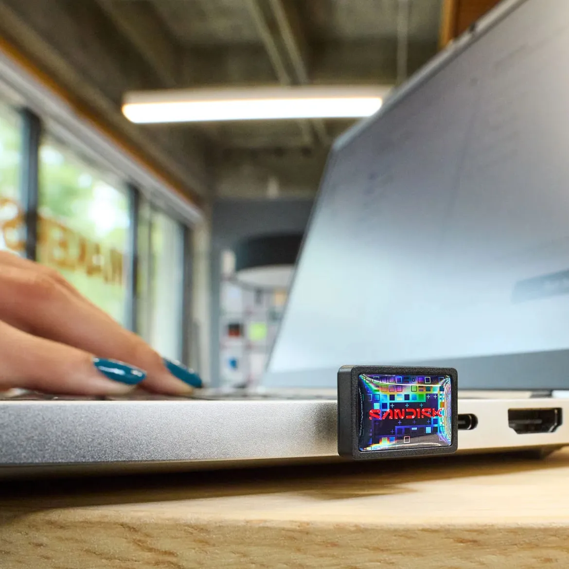 Sandisk Extreme Fit - USB-C-hukommelse - 1 TB