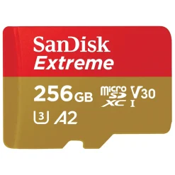 Sandisk Extreme Plus Micro-SD-kort - 256 GB