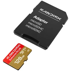 Sandisk Extreme PLUS microSDXC - 128 GB - 250/120 MB/s