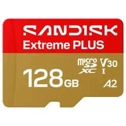 Sandisk Extreme PLUS microSDXC - 128 GB - 250/120 MB/s
