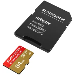 Sandisk Extreme PLUS microSDXC - 64 GB - 200/90 MB/s