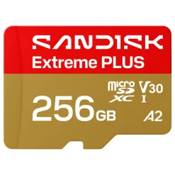 Sandisk Extreme PLUS microSDXC - 256 GB - 250/170 MB/s
