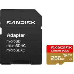 Sandisk Extreme PLUS microSDXC - 256 GB - 250/170 MB/s