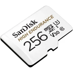 Sandisk High Endurance Micro-SD-kort - 256 GB