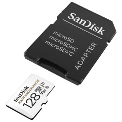 Sandisk High Endurance Micro-SD-kort - 128 GB