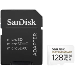 Sandisk High Endurance Micro-SD-kort - 128 GB