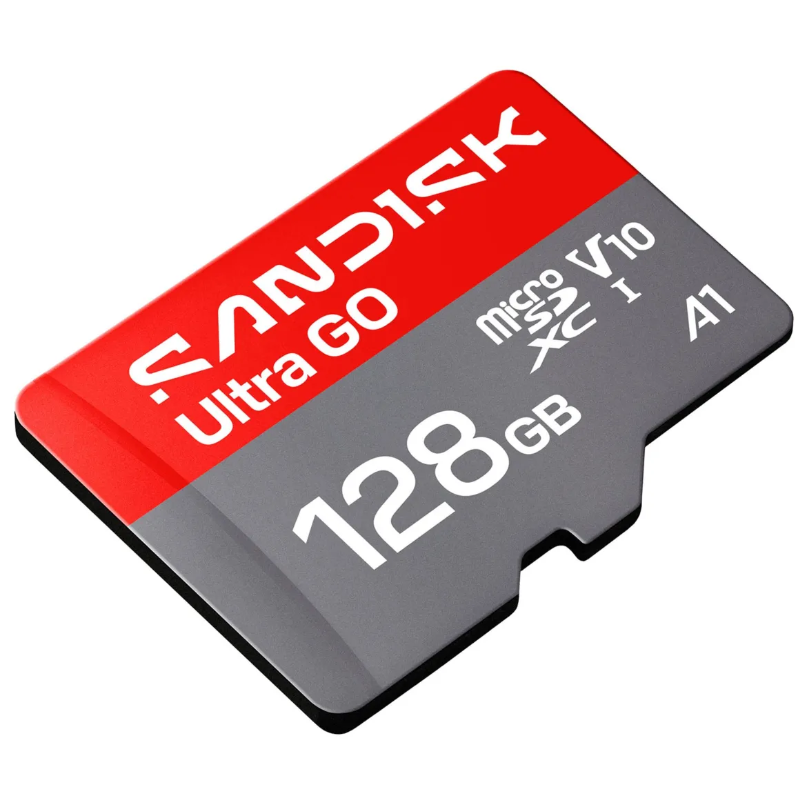 Sandisk microSD Ultra Go hukommelseskort - 128 GB (190 MB/s)