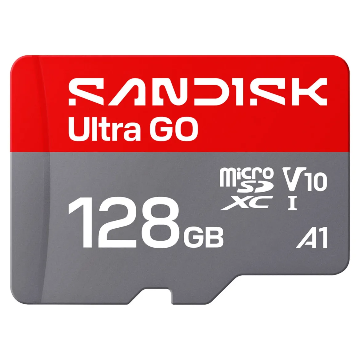 Sandisk microSD Ultra Go hukommelseskort - 128 GB (190 MB/s)
