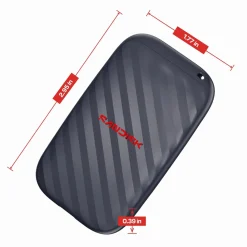 SanDisk Portable SSD 1 TB, USB-C, op til 600 MB/s