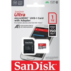 Sandisk Ultra Micro-SD-kort - 1 TB SDXC